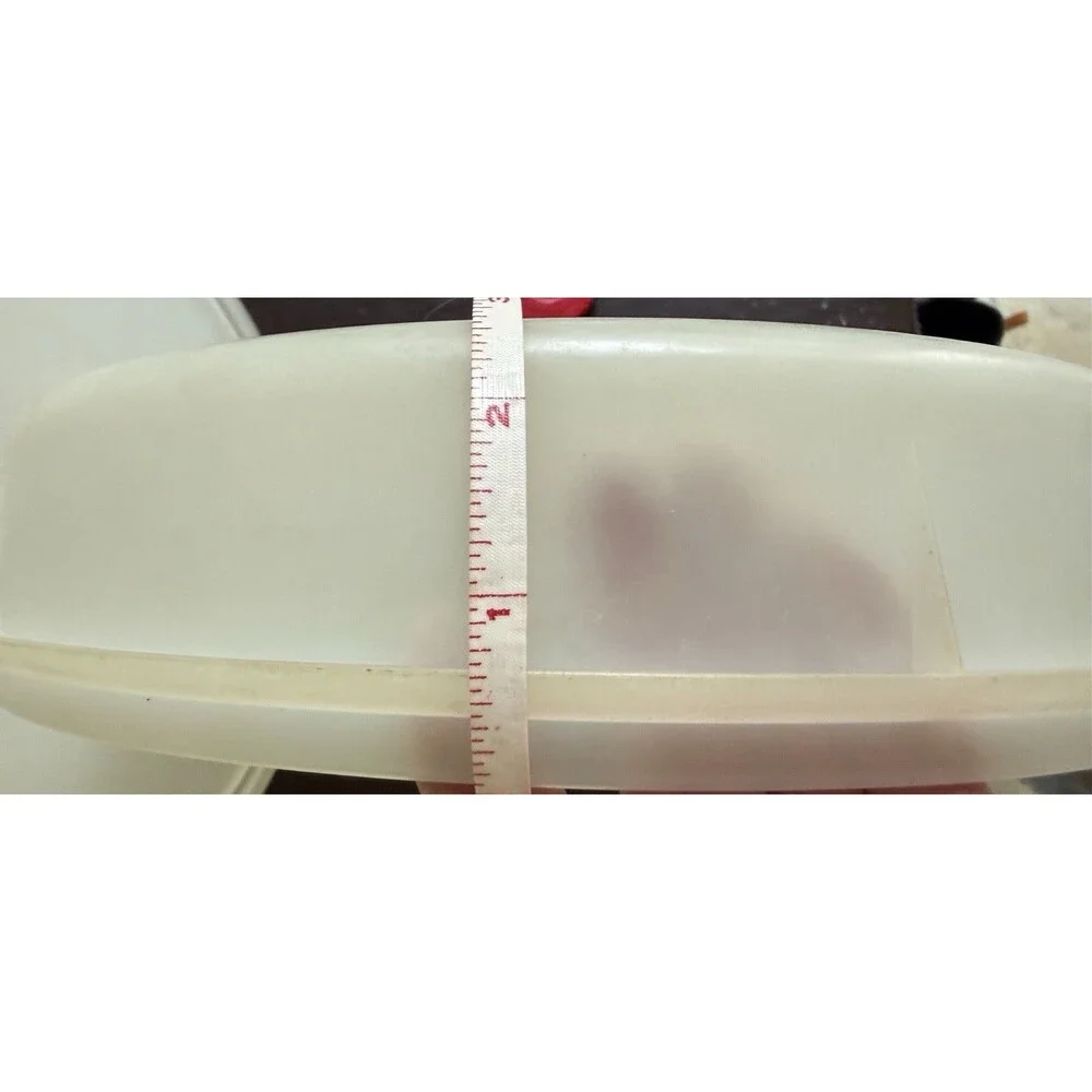 VTG Tupperware Large Round Carry All Pie Keeper Storage With Lid 12 Inch Retro